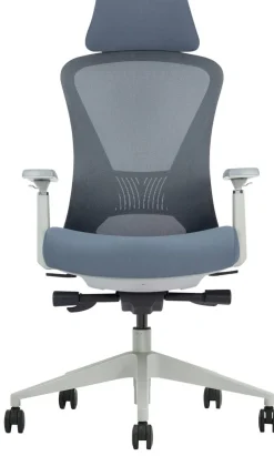 Schaffenburg 600 Series Bureaustoel Synchroonmechanisme 3D armleuning Grijs 110 kg ATO-600-NEN-GM-GB-S 520 x 590 x 1.350 mm