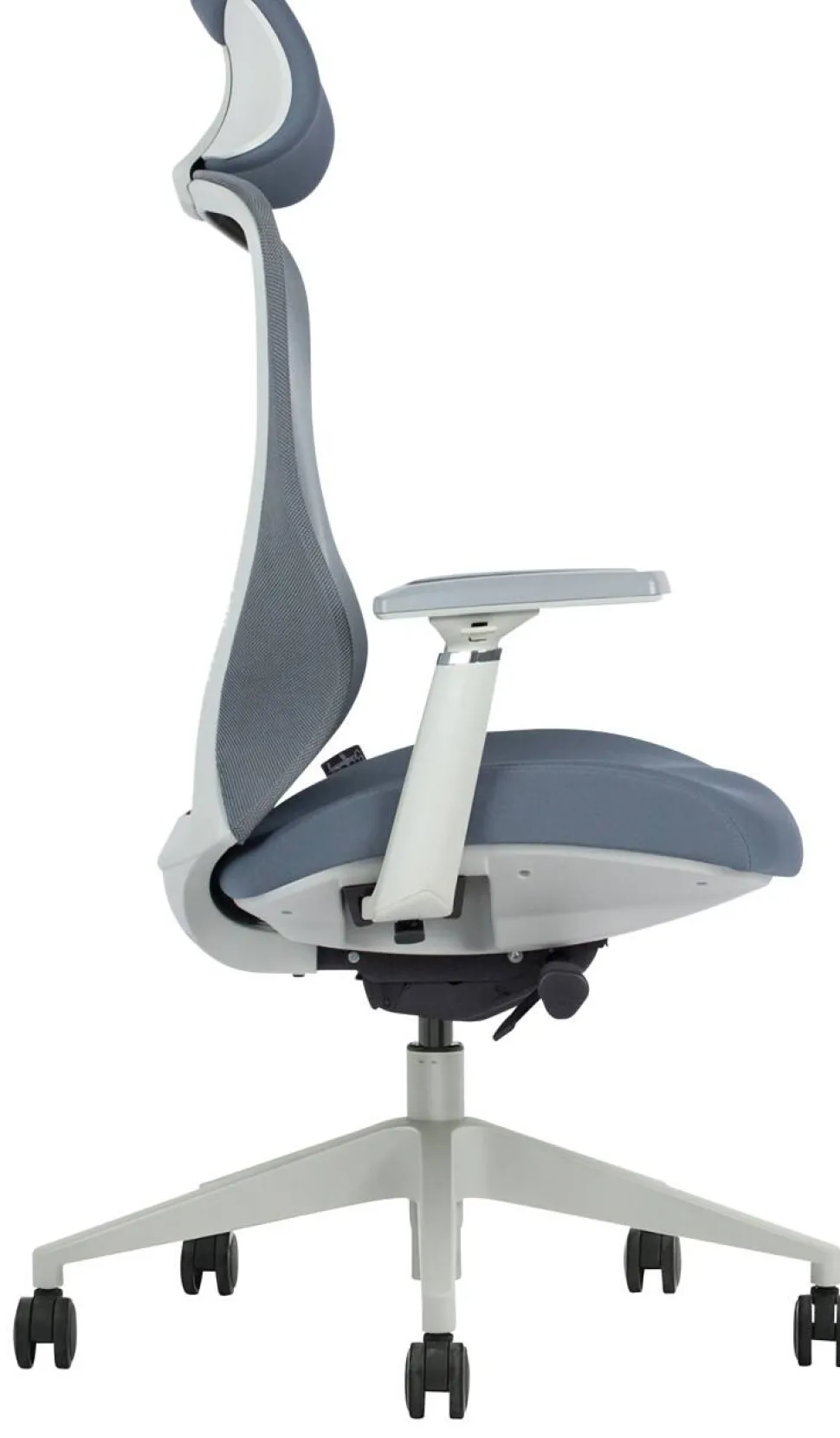 Schaffenburg 600 Series Bureaustoel Synchroonmechanisme 3D armleuning Grijs 110 kg ATO-600-NEN-GM-GB-S 520 x 590 x 1.350 mm