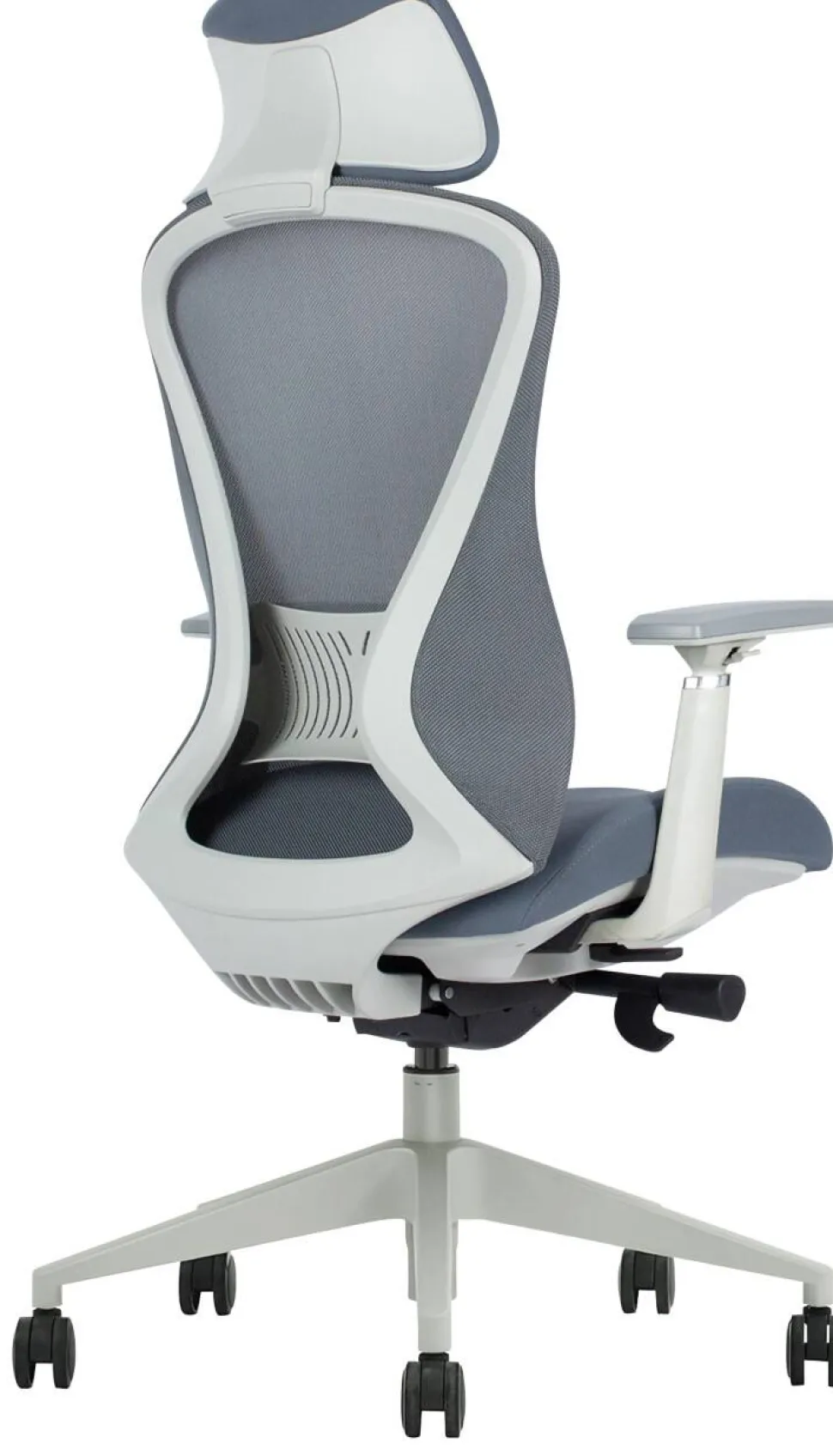 Schaffenburg 600 Series Bureaustoel Synchroonmechanisme 3D armleuning Grijs 110 kg ATO-600-NEN-GM-GB-S 520 x 590 x 1.350 mm
