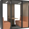 Schaffenburg Akoestische kantoorcabine SOS-2.0-SPR-POD-L-ZW Zwart