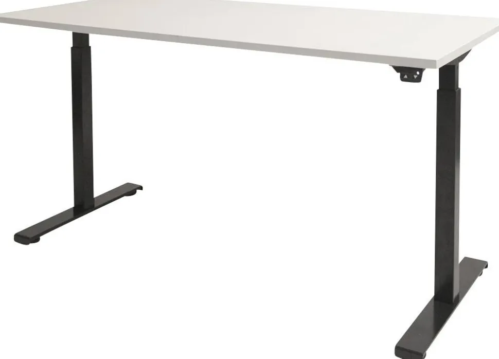 Schaffenburg Dextro Basic Zit-sta-bureau Rechthoekig T-Voet 1.800 (B) x 800 (D) x 705 (H) mm Melamine