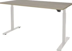 Schaffenburg Dextro Basic Zit-sta-bureau Rechthoekig Eiken T-Voet 1.600 (B) x 800 (D) x 705 (H) mm Melamine