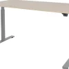 Schaffenburg Dextro Basic Zit-sta-bureau Rechthoekig Eiken T-Voet 1.600 (B) x 800 (D) x 705 (H) mm Melamine