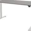 Schaffenburg Dextro Basic Zit-sta-bureau Rechthoekig T-Voet 1.400 (B) x 800 (D) x 705 (H) mm Melamine