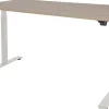 Schaffenburg Dextro Basic Zit-sta-bureau Rechthoekig Kersen T-Voet 1.200 (B) x 800 (D) x 705 (H) mm Melamine