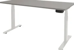 Schaffenburg Dextro Plus Zit-sta-bureau Rechthoekig T-Voet 1.800 (B) x 900 (D) x 645 (H) mm Melamine