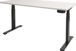 Schaffenburg Dextro Plus Zit-sta-bureau Rechthoekig T-Voet 1.800 (B) x 800 (D) x 645 (H) mm Melamine