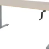 Schaffenburg Dextro Slinger Zit-sta-bureau Rechthoekig Eiken T-Voet 1.600 (B) x 800 (D) x 705 (H) mm Melamine