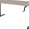 Schaffenburg Dextro Slinger Zit-sta-bureau Rechthoekig Kersen T-Voet 1.200 (B) x 800 (D) x 705 (H) mm Melamine