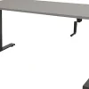 Schaffenburg Dextro Slinger Zit-sta-bureau Rechthoekig T-Voet 1.800 (B) x 900 (D) x 705 (H) mm Melamine