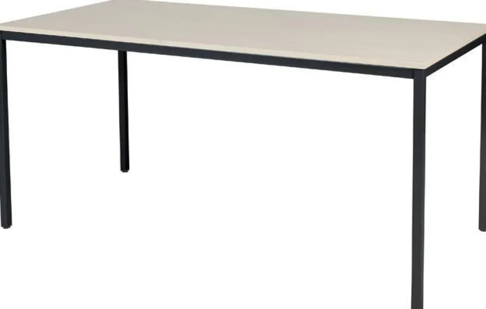 Schaffenburg Domino Basic Bureau Eiken 4 metalen poten 1.600 (B) x 800 (D) x 740 (H) mm Melamine