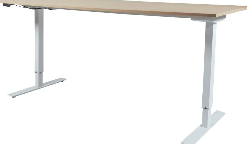 Schaffenburg Lectro Basic Zit-sta-bureau Eiken T-Voet 1.800 (B) x 800 (D) x 710 (H) mm Melamine