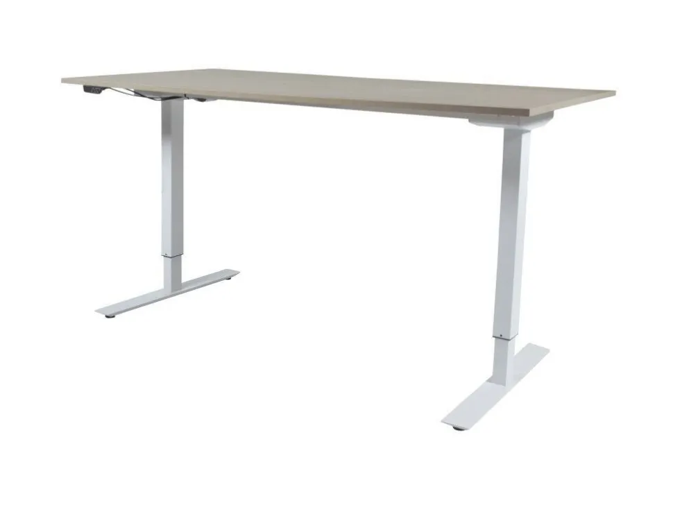 Schaffenburg Lectro Basic Zit-sta-bureau T-Voet 1.800 (B) x 800 (D) x 710 (H) mm Melamine