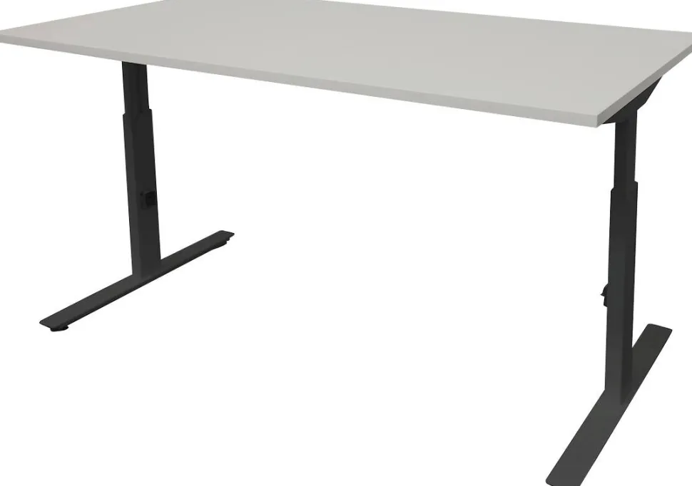 Schaffenburg Linesto Plus Bureau Rechthoekig T-Voet 1.600 (B) x 800 (D) x 655 (H) mm Melamine