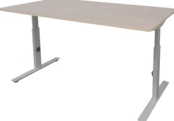 Schaffenburg Linesto Plus Bureau Rechthoekig Eiken T-Voet 1.400 (B) x 800 (D) x 655 (H) mm Melamine