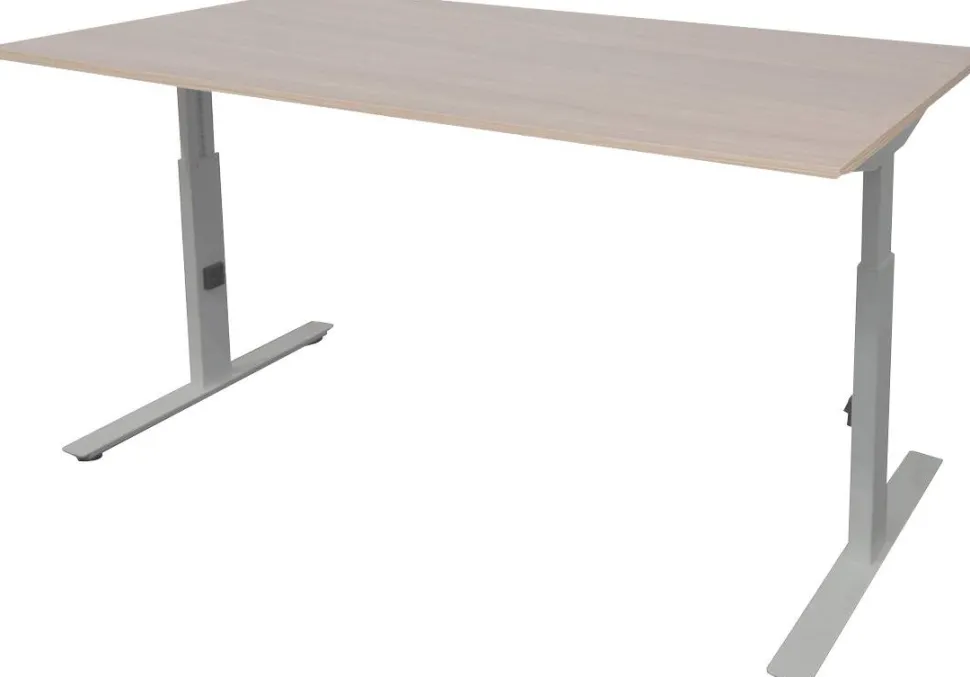 Schaffenburg Linesto Plus Bureau Rechthoekig Eiken T-Voet 1.400 (B) x 800 (D) x 655 (H) mm Melamine