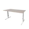 Schaffenburg Linesto Plus Bureau Rechthoekig Eiken T-Voet 1.400 (B) x 800 (D) x 655 (H) mm Melamine
