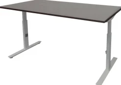 Schaffenburg Linesto Plus Bureau Rechthoekig Eiken T-Voet 1.600 (B) x 800 (D) x 655 (H) mm Melamine
