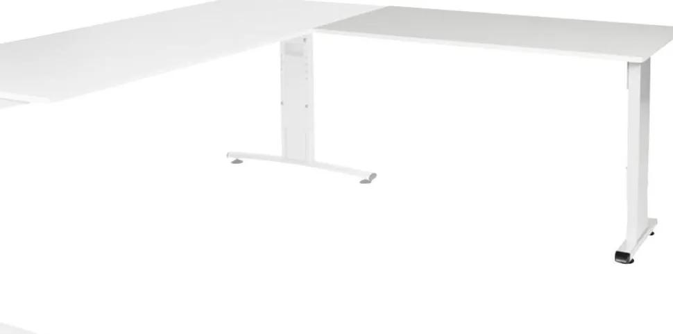 Schaffenburg Linesto Plus Bureau-uitbreiding Rechthoekig T-Voet 1.200 (B) x 600 (D) x 655 (H) mm Melamine