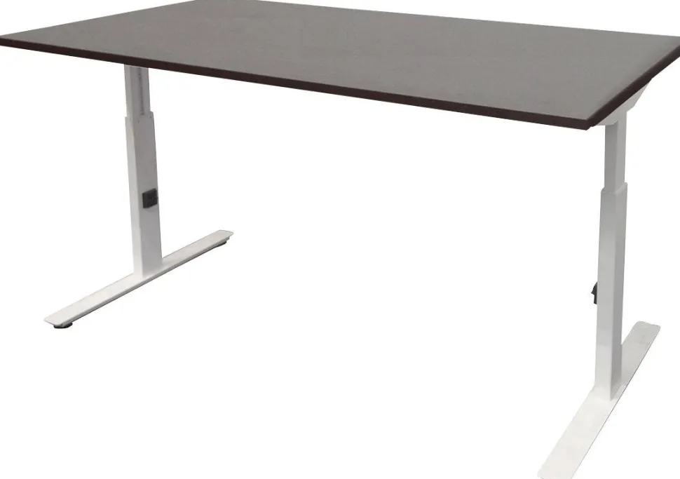 Schaffenburg Linesto Plus Bureau Rechthoekig Eiken T-Voet 1.600 (B) x 800 (D) x 655 (H) mm Melamine