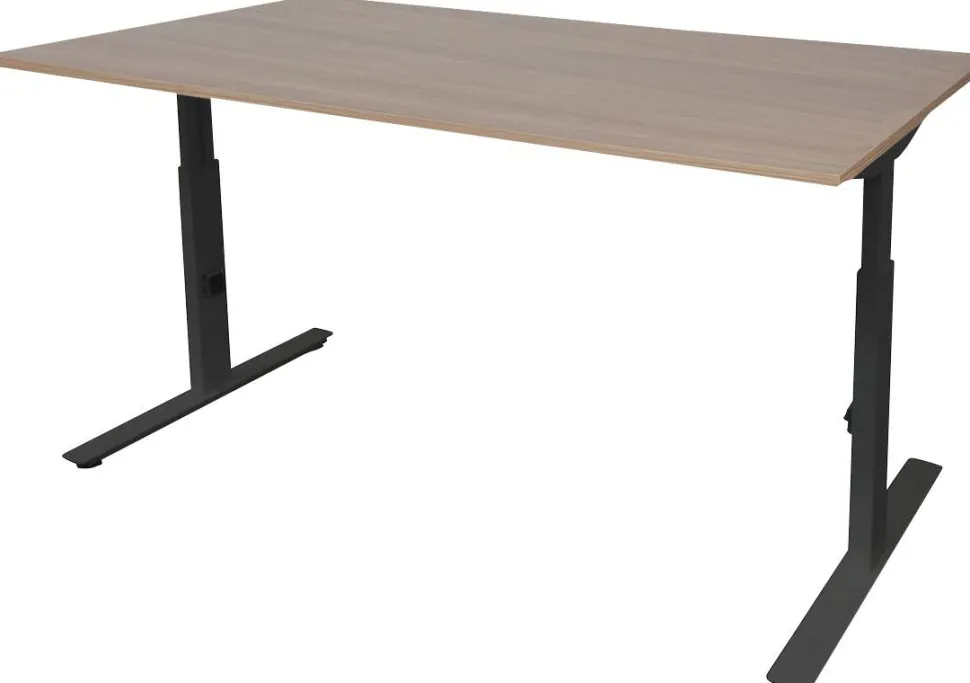 Schaffenburg Linesto Plus Bureau Rechthoekig Kersen T-Voet 1.400 (B) x 800 (D) x 655 (H) mm Melamine