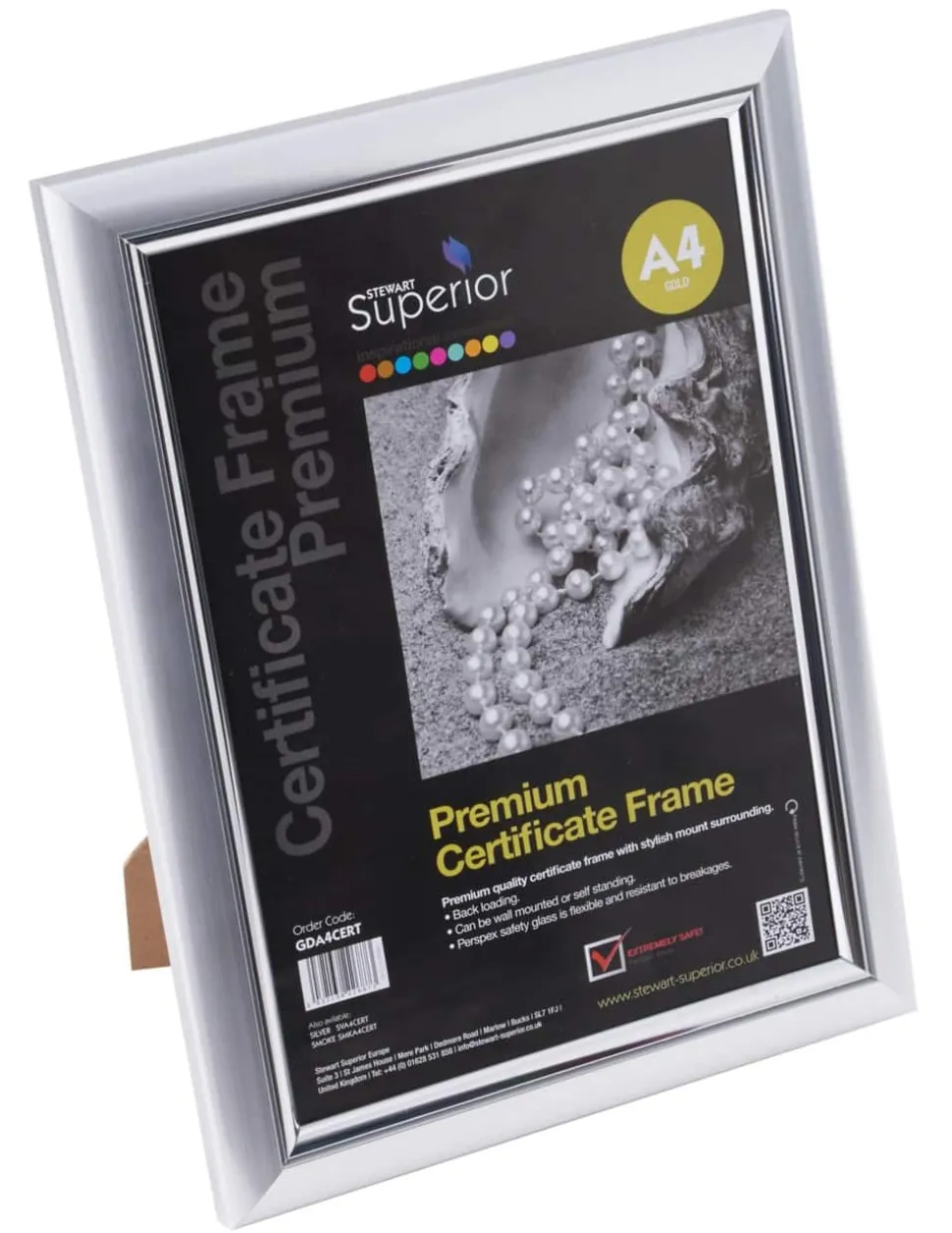 Seco A4 Fotolijst SVA4CERT 26 (B) x 26 (D) x 2,2 (H) cm SVA4CERT