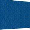 SHOWDOWN EU Scheidingswand Aluminium Blauw 1.984 x 450 x 1.502 mm