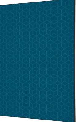 SHOWDOWN Hexagon Textielen Wanddecoratie Multikleur Aluminium