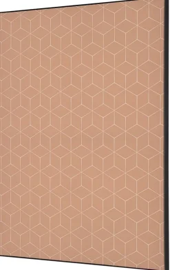 SHOWDOWN Hexagon Textielen Wanddecoratie Multikleur Aluminium