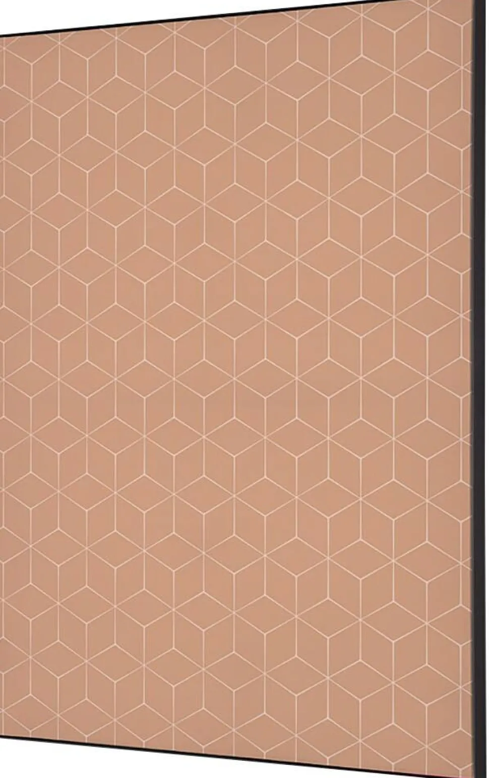 SHOWDOWN Hexagon Textielen Wanddecoratie Multikleur Aluminium