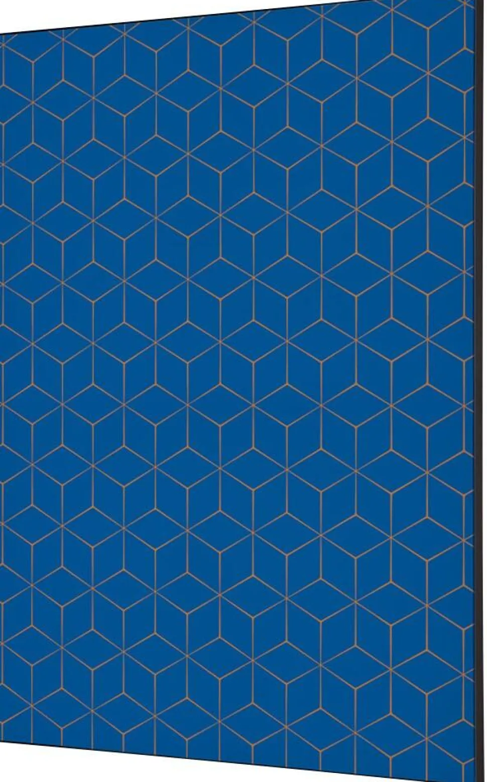 SHOWDOWN Hexagon Textielen Wanddecoratie Multikleur Aluminium