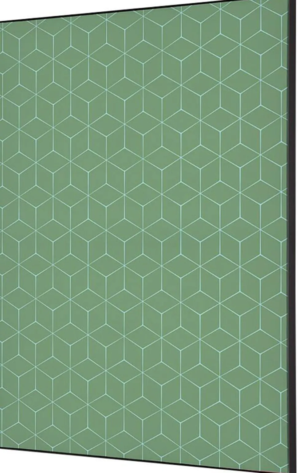 SHOWDOWN Hexagon Textielen Wanddecoratie Multikleur Aluminium