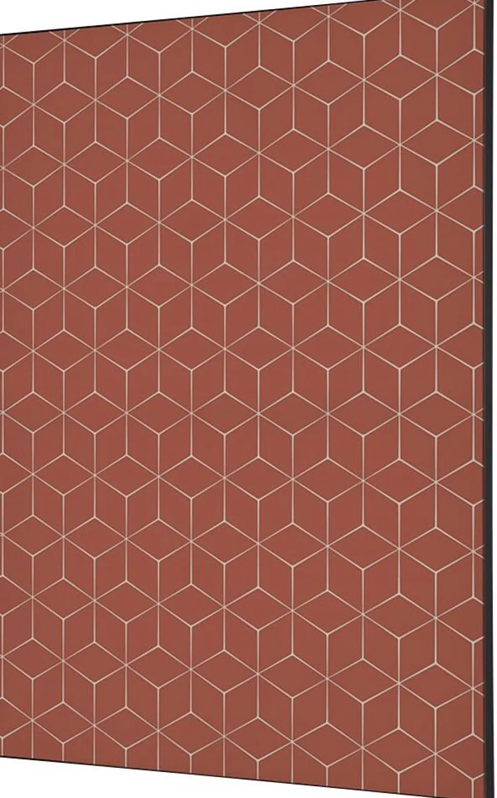 SHOWDOWN Hexagon Textielen Wanddecoratie Multikleur Aluminium