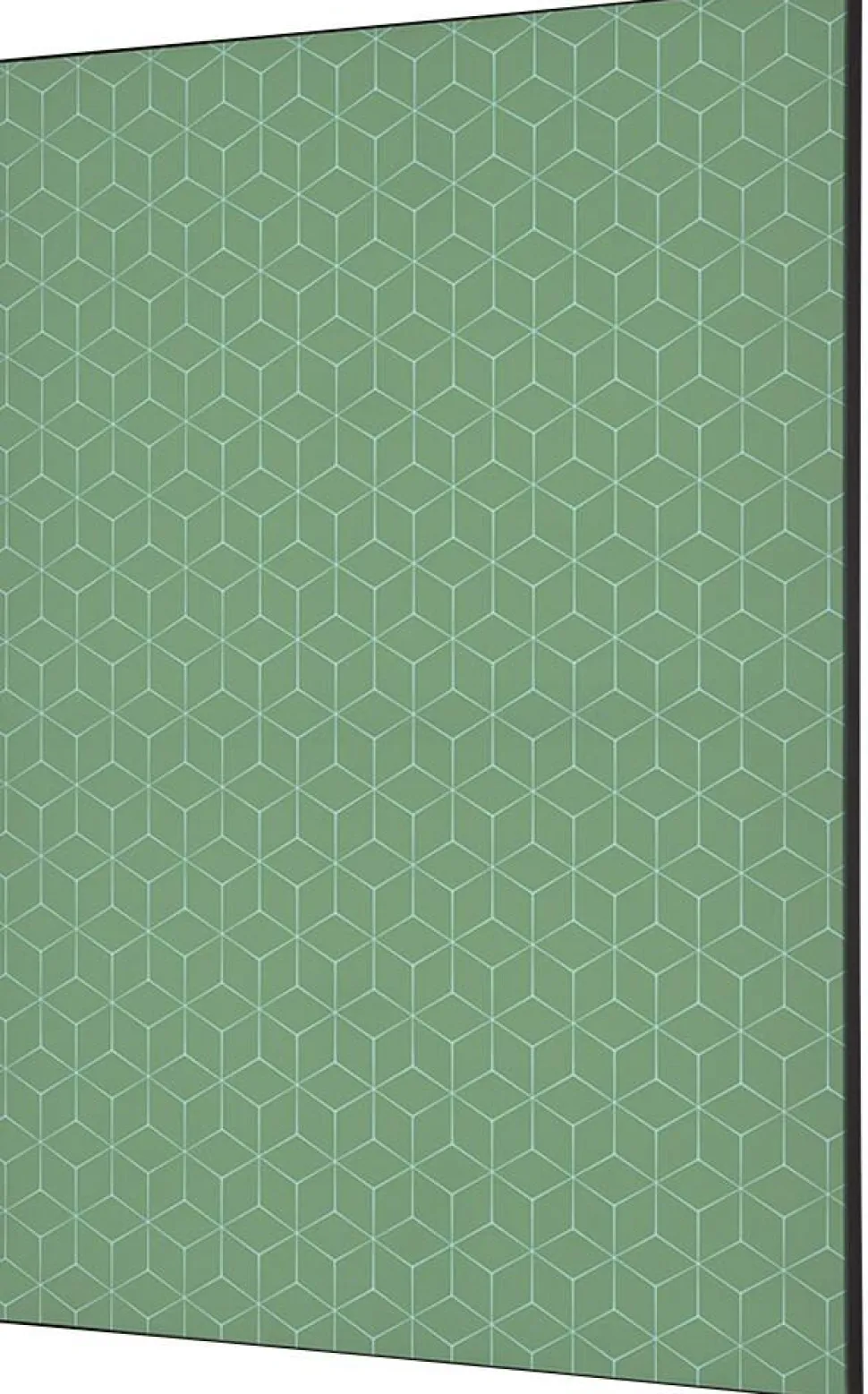 SHOWDOWN Hexagon Textielen Wanddecoratie Multikleur Aluminium
