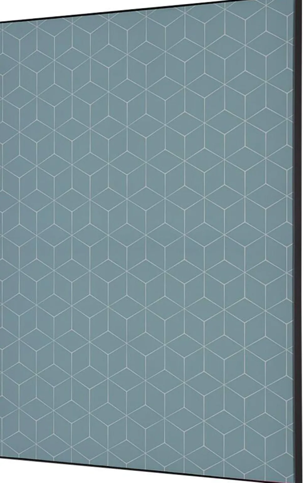 SHOWDOWN Hexagon Textielen Wanddecoratie Multikleur Aluminium