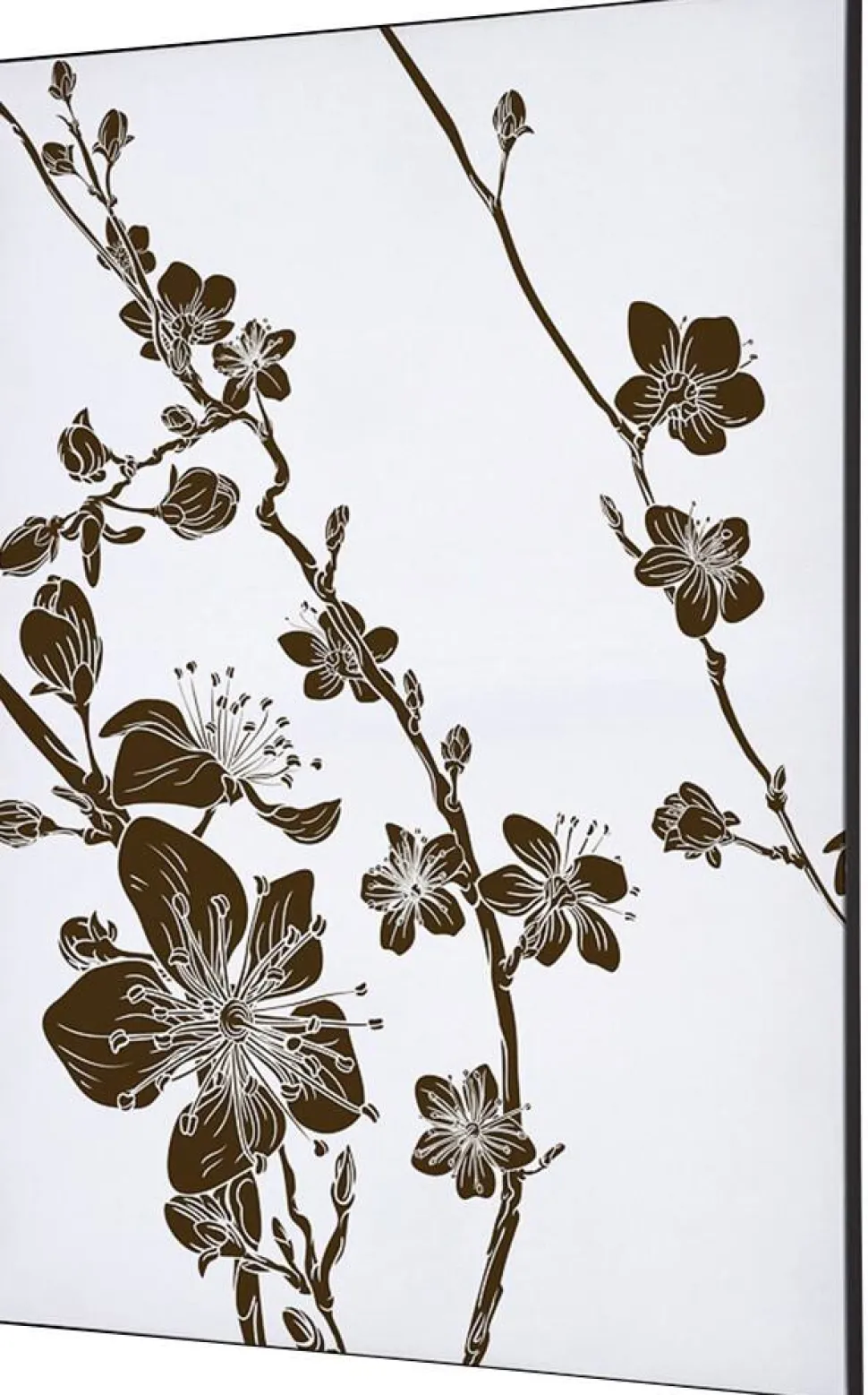 SHOWDOWN Japanese Blossom Textielen Wanddecoratie Multikleur Aluminium
