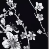 SHOWDOWN Japanese Blossom Textielen Wanddecoratie Multikleur Aluminium