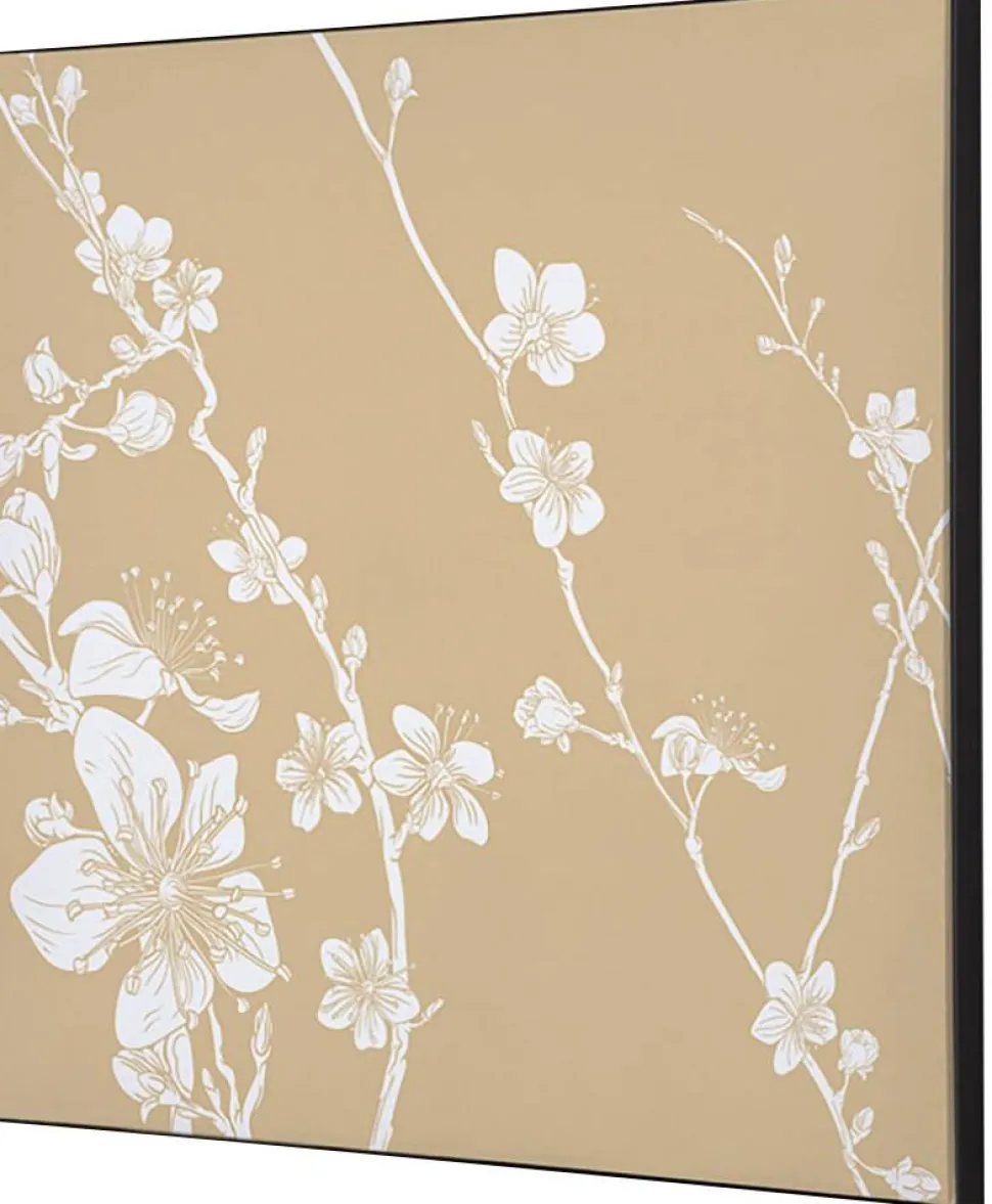 SHOWDOWN Japanese Blossom Textielen Wanddecoratie Multikleur Aluminium