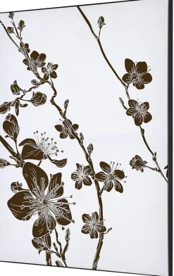 SHOWDOWN Japanese Blossom Textielen Wanddecoratie Multikleur Aluminium