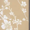 SHOWDOWN Japanese Blossom Textielen Wanddecoratie Multikleur Aluminium