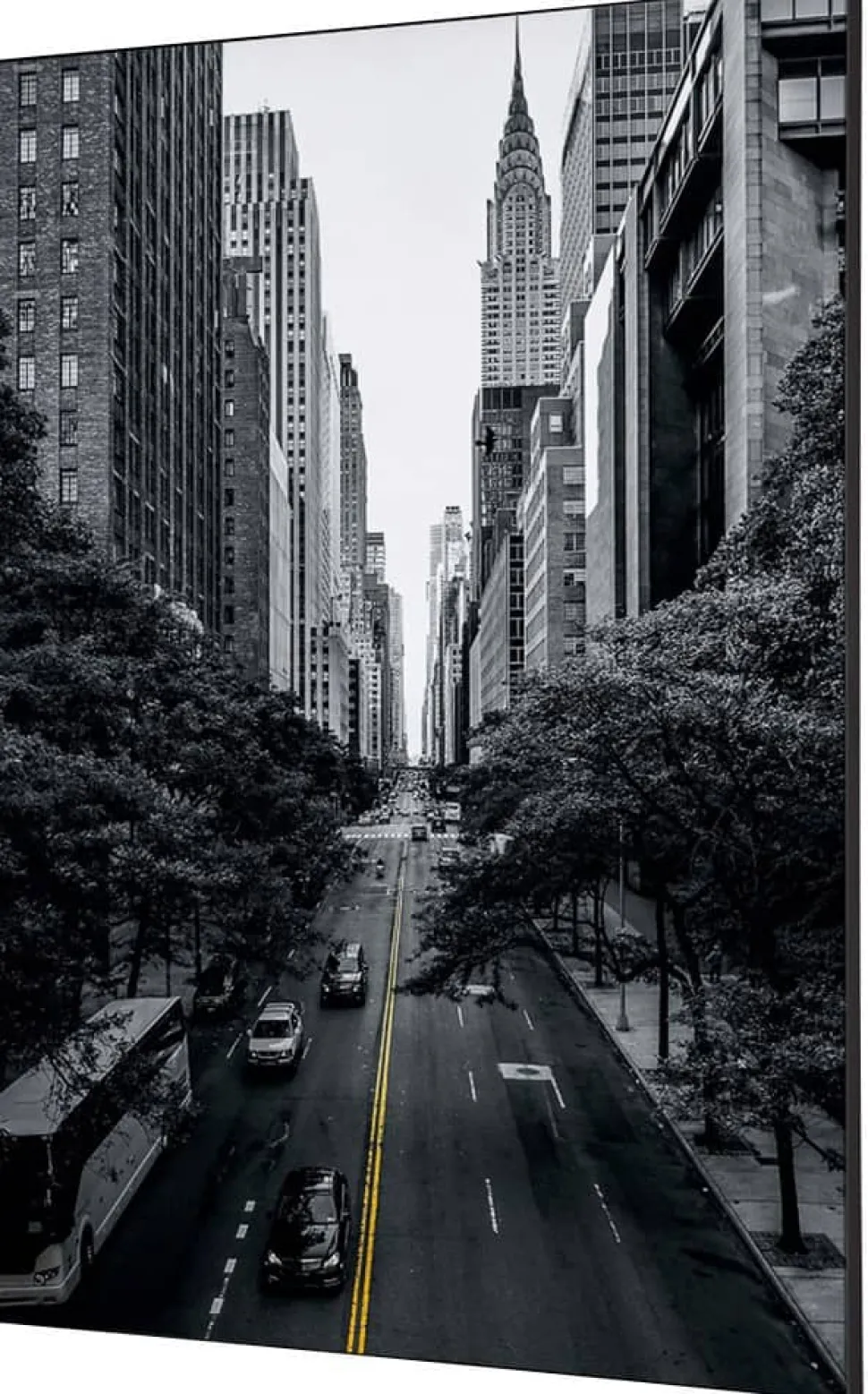 SHOWDOWN New York Manhattan Textielen Wanddecoratie Multikleur Aluminium