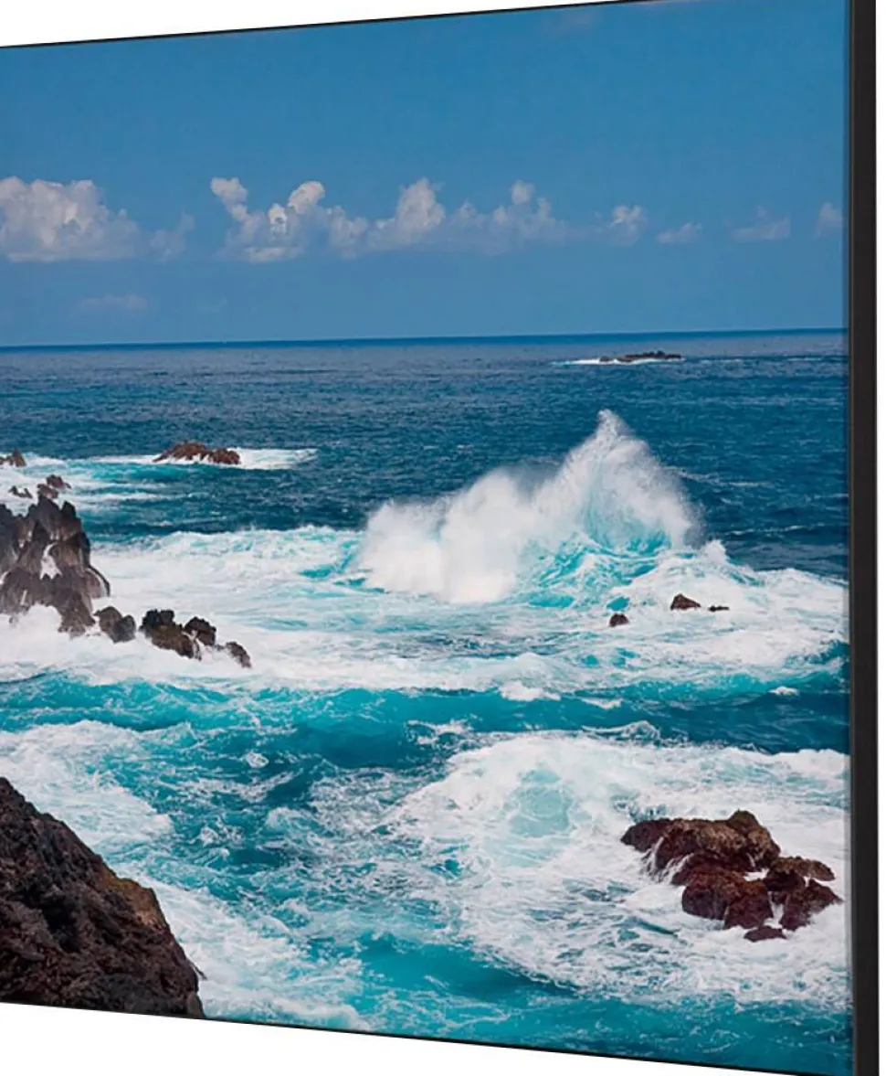 SHOWDOWN Sea Waves Textielen Wanddecoratie Multikleur Aluminium