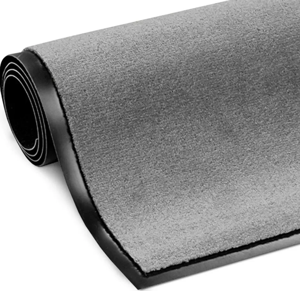 Sky droogloopmat Monochrome High-Twist Nylon, Polyamide Zilver 1800 x 600 mm