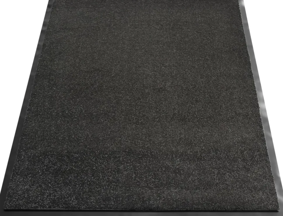 Sky Droogloopmat Monochrome High-Twist nylon, polyamide Zwart 1800 x 1200 mm