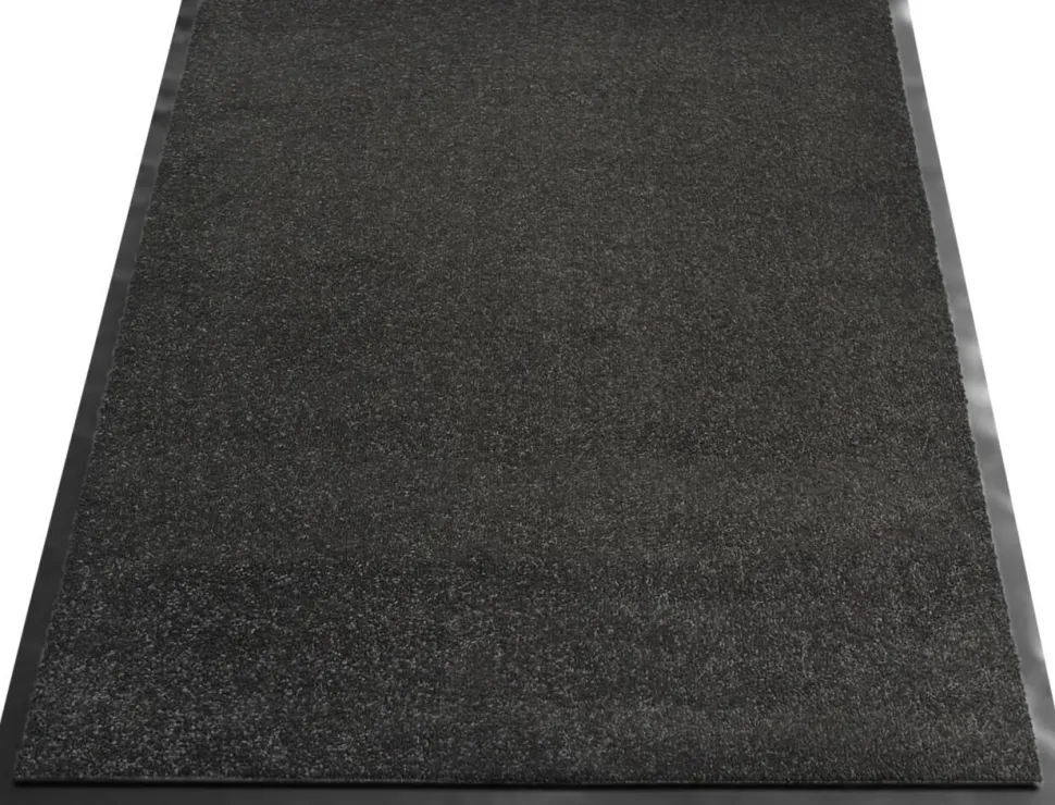Sky Droogloopmat Monochrome High-Twist nylon, polyamide Zwart 2000 x 2000 mm
