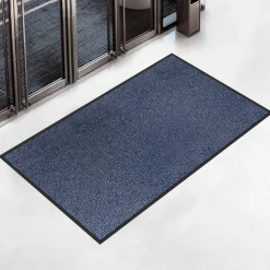 Sky Droogloopmat PP, vinyl Blauw 1500 x 900 mm