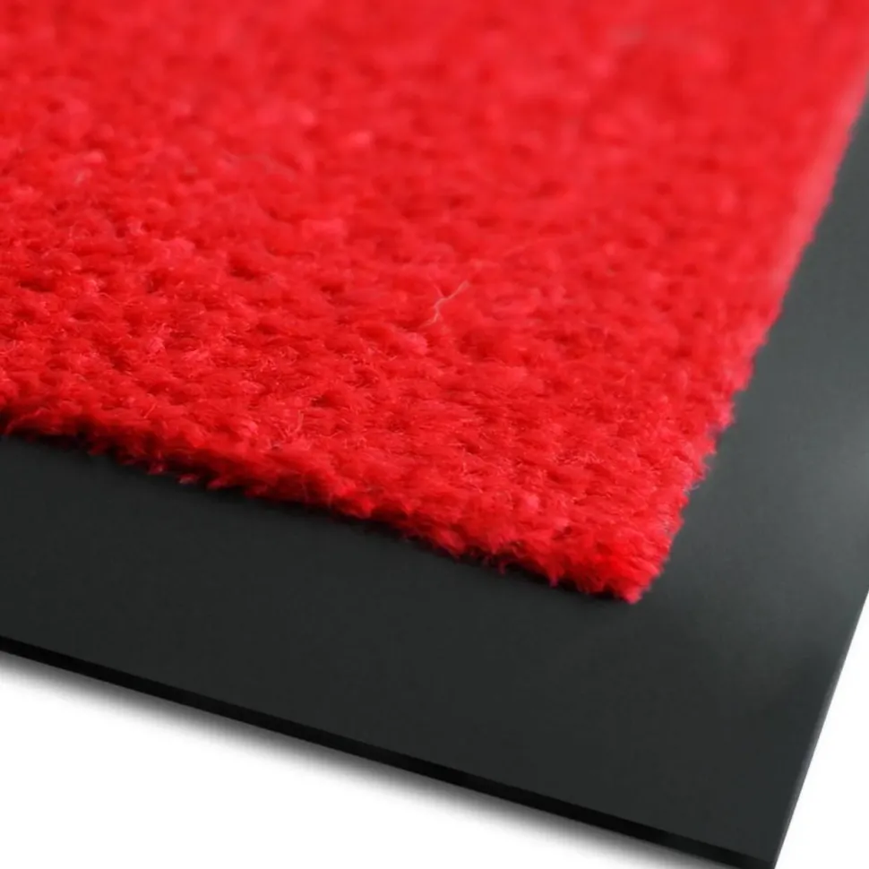Sky Schoonloop deurmat Monochroom Rood 900 x 1500 mm