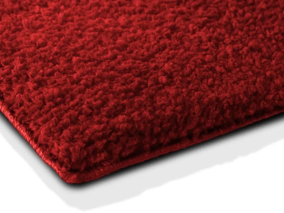 Sky Sky soft Badmat Microvezel, PS (Polystyreen) Rechthoekig Rood 50 x 60 cm