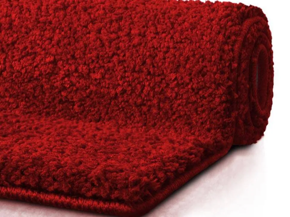 Sky Sky soft Badmat Microvezel, PS (Polystyreen) Rechthoekig Rood 50 x 60 cm