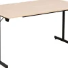 Sodematub Fliptop tafel Ahorn Staal 140 x 80 x 74 mm